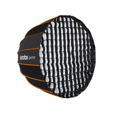 Godox 神牛 QR-P70 Bowens Mount 拋物線型快速柔光箱連網格